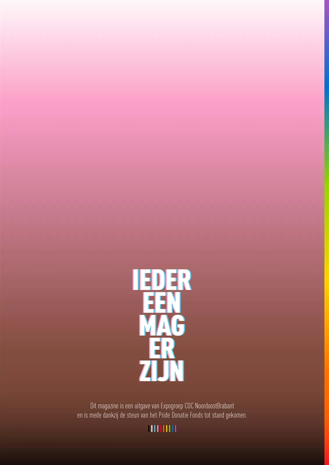 Magazine Iedereen mag er zijn