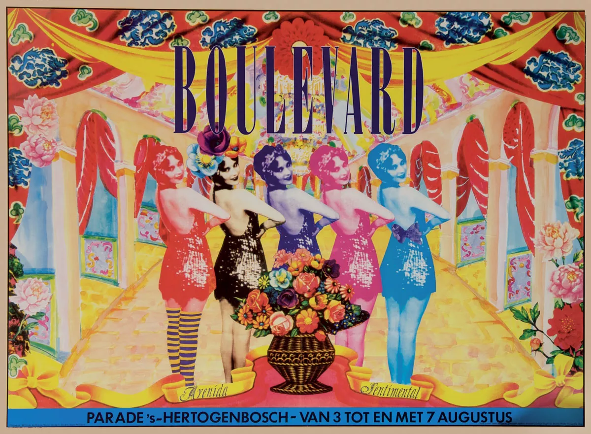 Theaterfestival Boulevard Affiche 1988